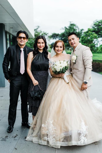 Robin Padilla,Mariel Rodriguez and the newly wed couple
