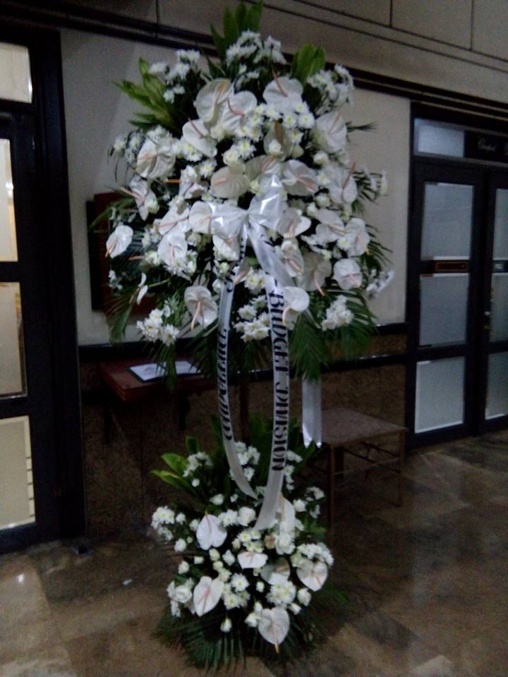 Sympathy funeral flowers manila philippines